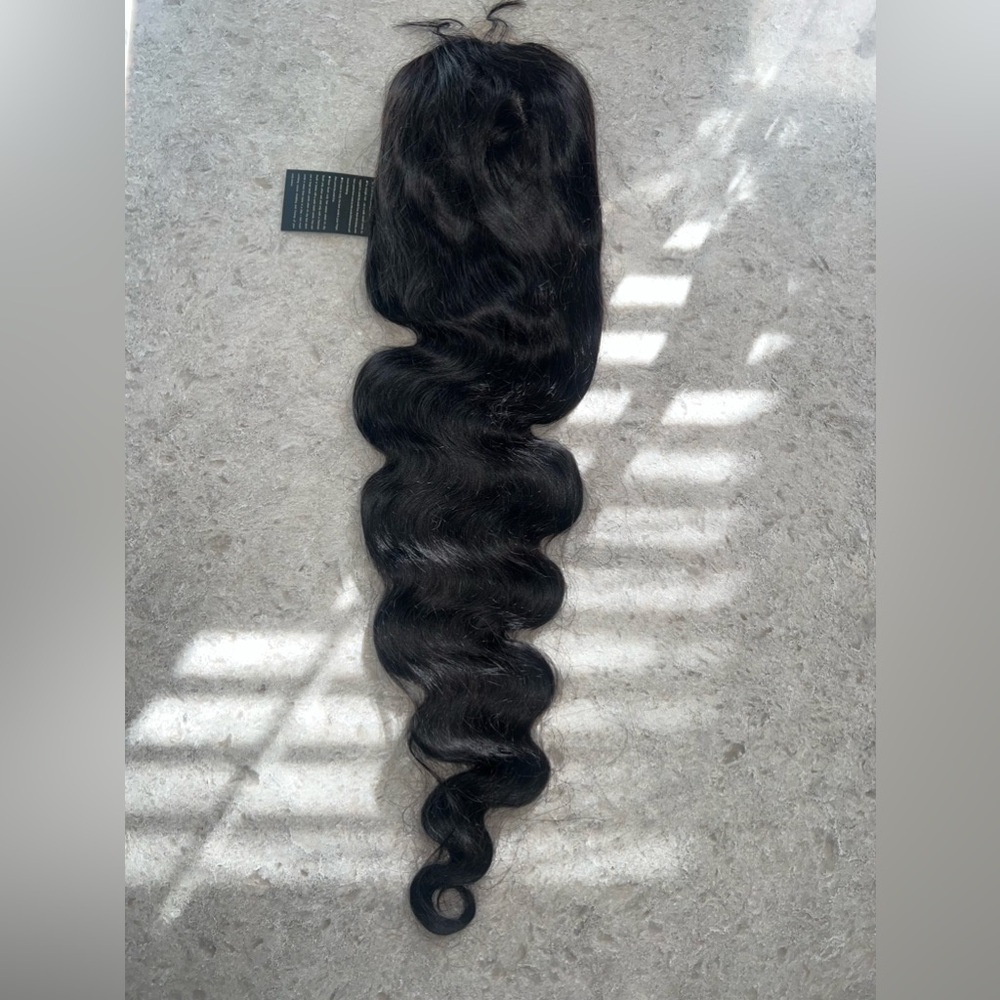 100% GLUE LESS HUMAN HAIR WIG!!